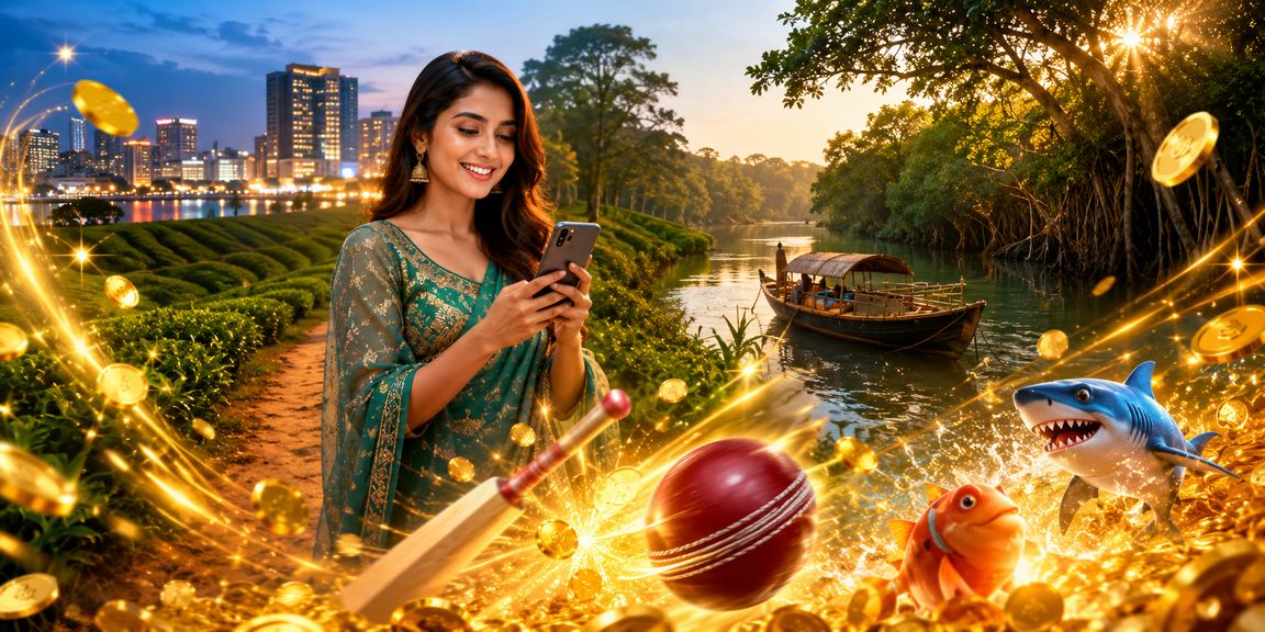 চট্টগ্রাম চা বাগানে ক্রিকেট বেটিং উপভোগ করছেন বাংলাদেশি ব্যবহারকারী
